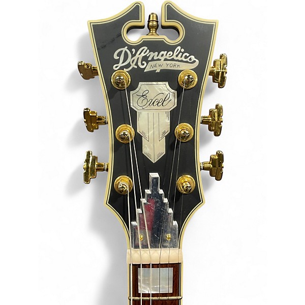 Used D'Angelico EX-SS Blue Hollow Body Electric Guitar