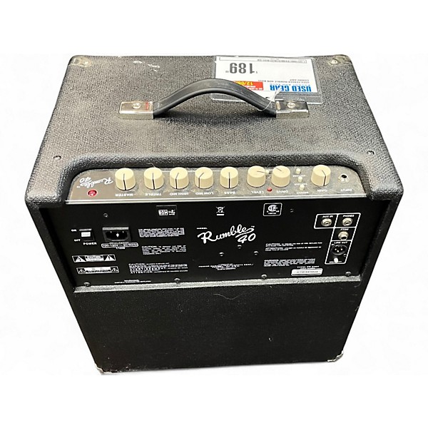 Used Fender Rumble 40W Bass Combo Amp
