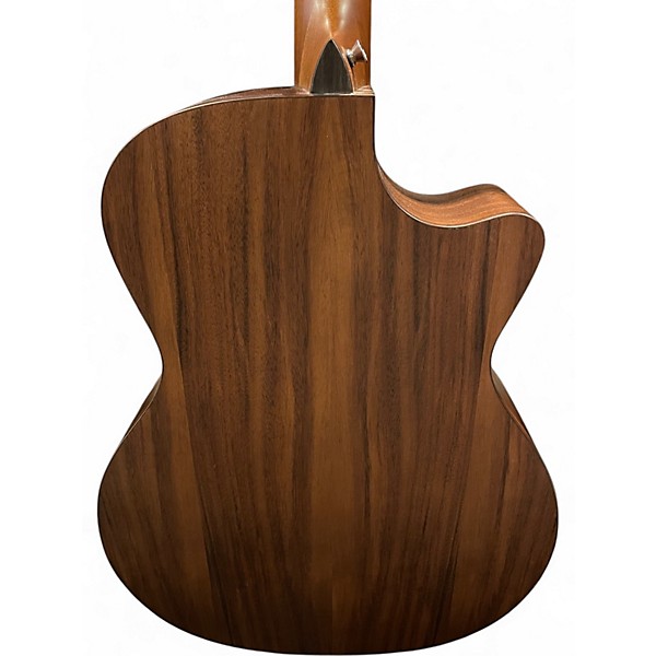 Used Luna HT KOA GCE L Koa Acoustic Electric Guitar