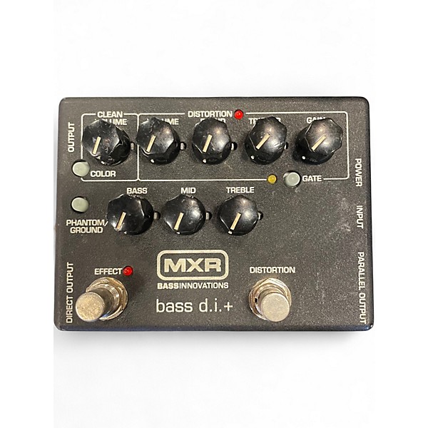 Used MXR BASS DI+ Bass Effect Pedal