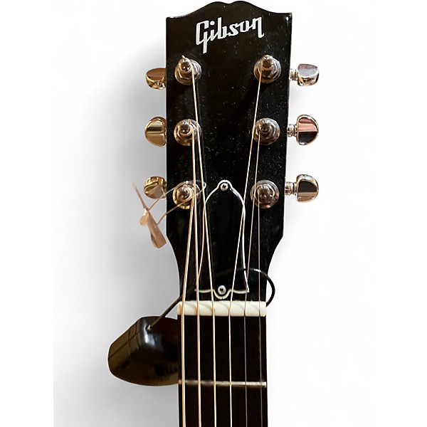 Used 2013 Gibson Hummingbird WALNUT AG Natural Acoustic Electric Guitar