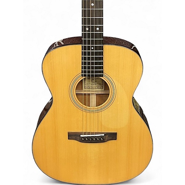Used Recording King RO318 Natural Acoustic Guitar