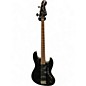 Used 2021 Fender Aerodyne Jazz Bass Black Electric Bass Guitar thumbnail