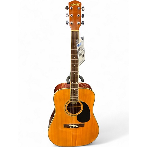 Used 2009 Fender Starcaster Natural Acoustic Guitar