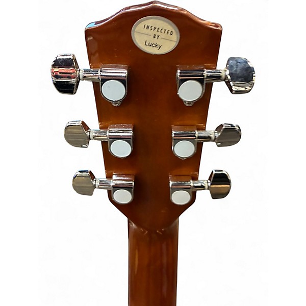 Used 2009 Fender Starcaster Natural Acoustic Guitar