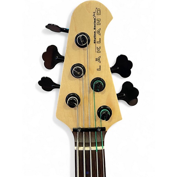 Used Lakland 55-01 Skyline Series 5 String Spalted Maple Electric Bass Guitar