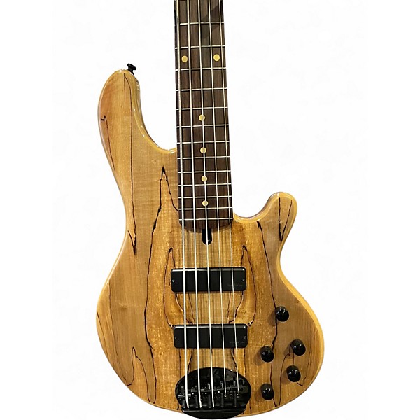 Used Lakland 55-01 Skyline Series 5 String Spalted Maple Electric Bass Guitar