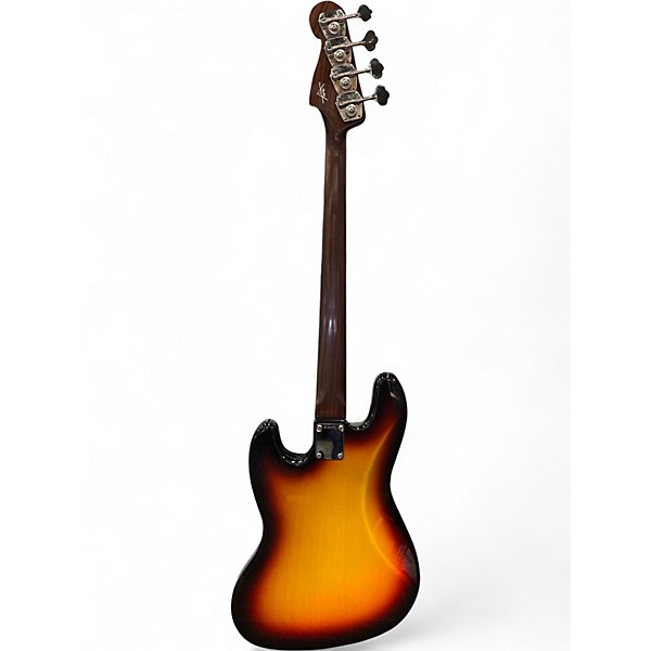 Used Fender 64 J BASS RW NECK 2 Color Sunburst Electric Bass Guitar