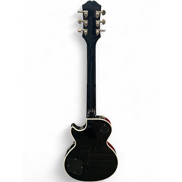 Used Epiphone Les Paul Custom SILVER BURST Solid Body Electric Guitar