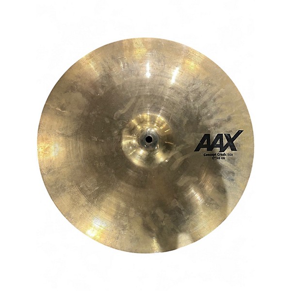 Used SABIAN 17in AAX Complex Cymbal