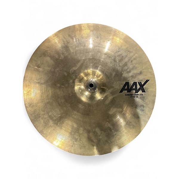 Used SABIAN 17in AAX Complex Cymbal