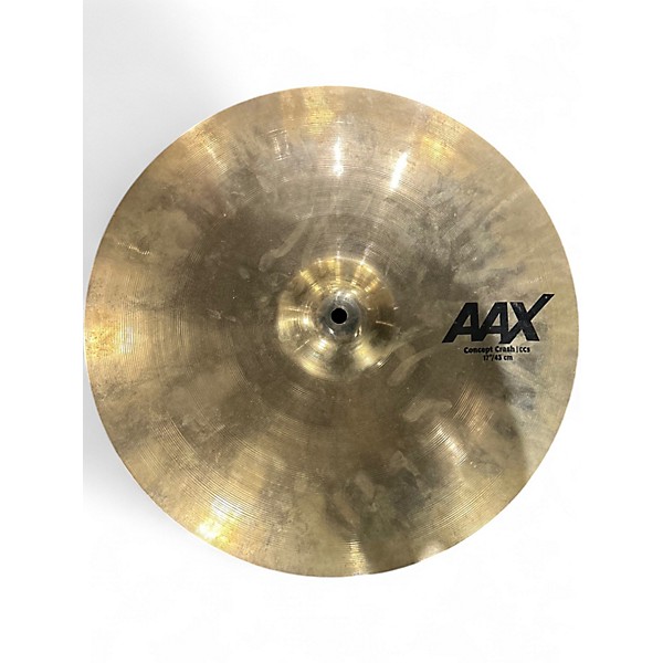 Used SABIAN 17in AAX Complex Cymbal