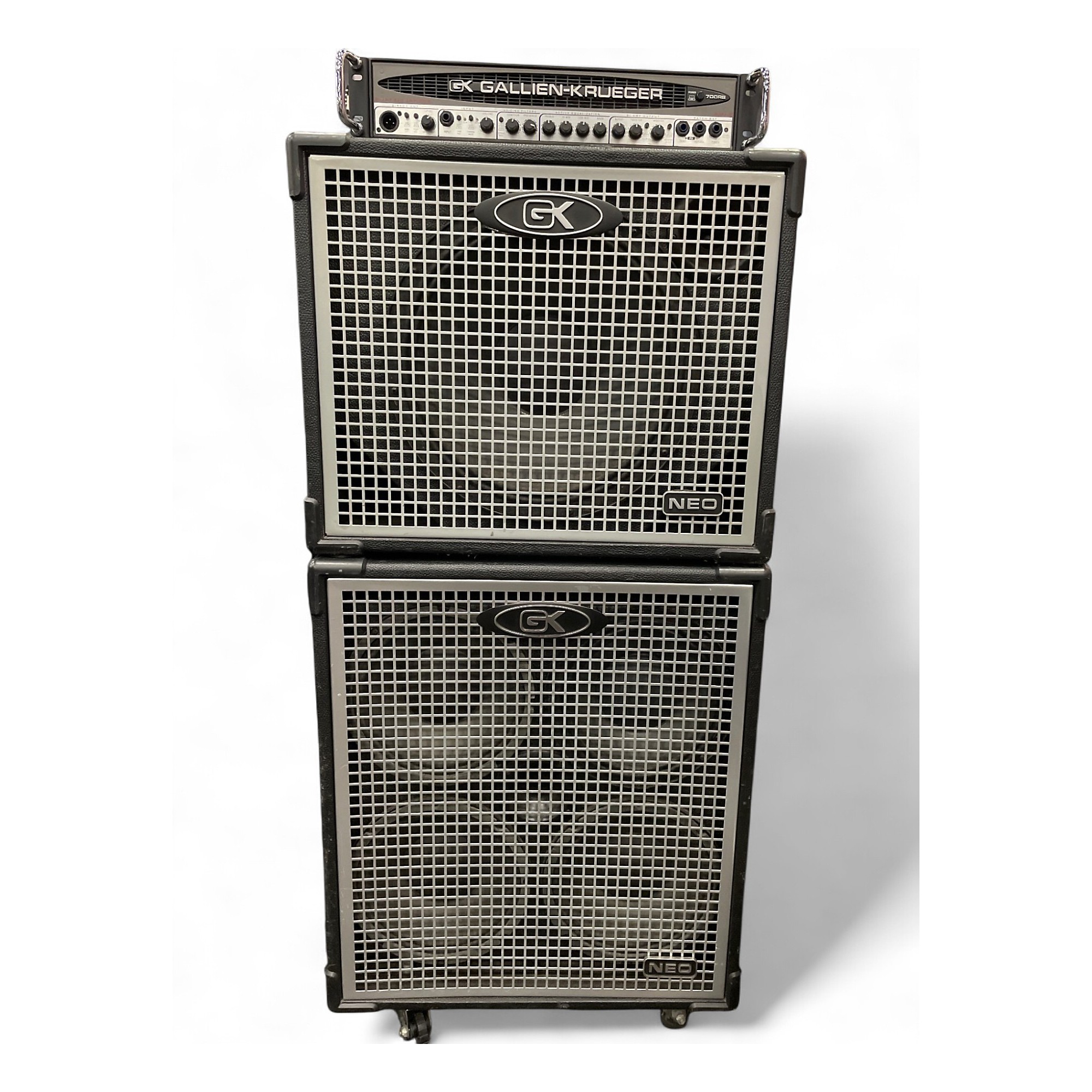 Gallien-Krueger 700RB MarkII 動作確認済みラック付 Used Gallien-Krueger 700RB-II 480/50W & Neo Full Stack Bass Stack