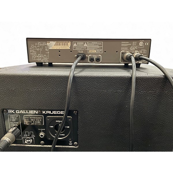 Used Gallien-Krueger 700RB-II 480/50W & Neo Full Stack Bass Stack