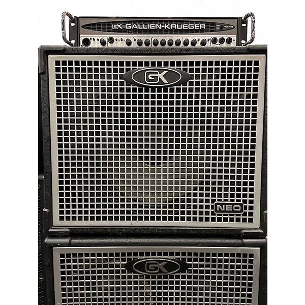 Used Gallien-Krueger 700RB-II 480/50W & Neo Full Stack Bass Stack