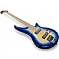 Used Jackson Spectra SBXQ IV Amber Blue Burst Electric Bass Guitar