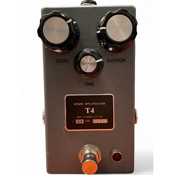 Used Browne Amplification T4 Fuzz Effect Pedal