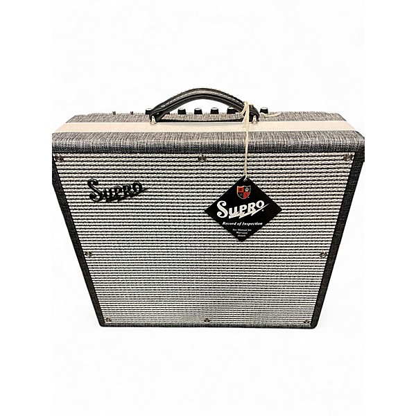 Used Supro 1696RT BLACK MAGIC REVERB Tube Guitar Combo Amp