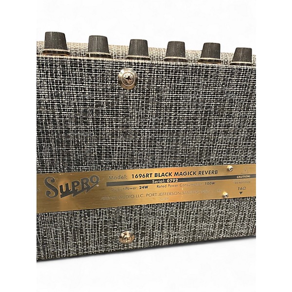 Used Supro 1696RT BLACK MAGIC REVERB Tube Guitar Combo Amp