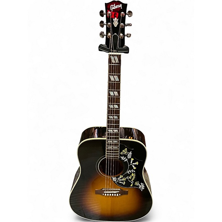 Used 2024 Gibson Hummingbird Vintage Sunburst Acoustic Electric
