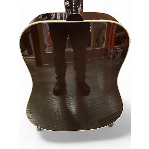 Used 2024 Gibson Hummingbird Vintage Sunburst Acoustic Electric Guitar