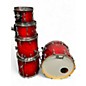 Used Pearl 5 Piece Session Studio Select Antique Crimson Burst Drum Kit thumbnail