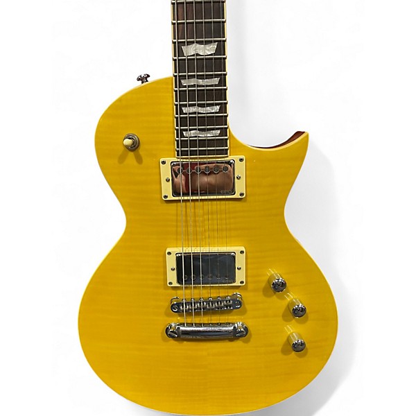 Used ESP LTD EC256FM Lemonburst Solid Body Electric Guitar