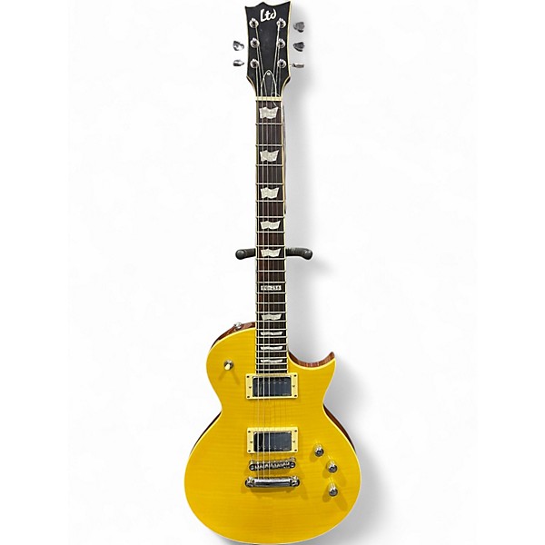 Used ESP LTD EC256FM Lemonburst Solid Body Electric Guitar