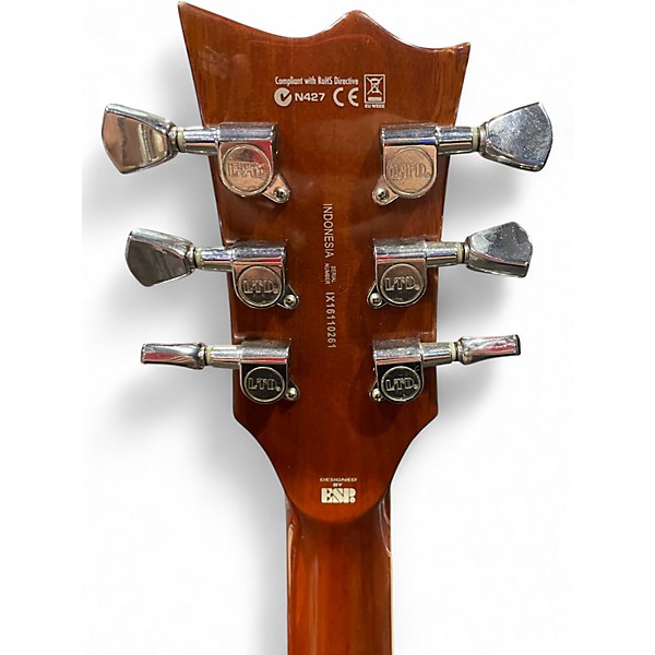 Used ESP LTD EC256FM Lemonburst Solid Body Electric Guitar