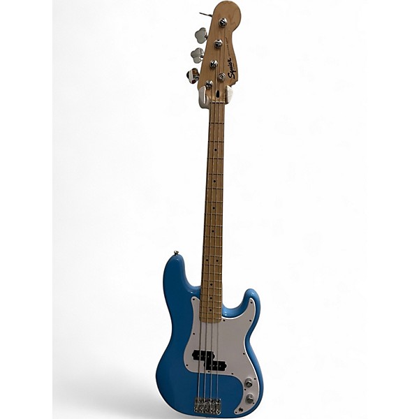 Used Squier Precision Bass Baltic Blue Electric Bass Guitar