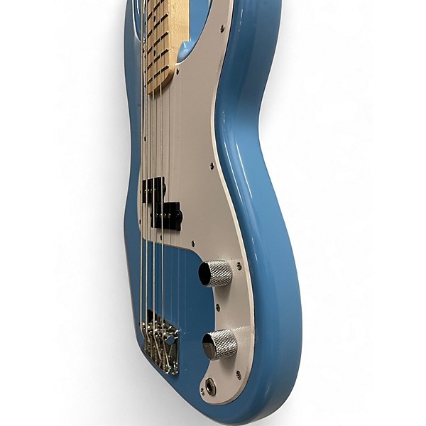 Used Squier Precision Bass Baltic Blue Electric Bass Guitar
