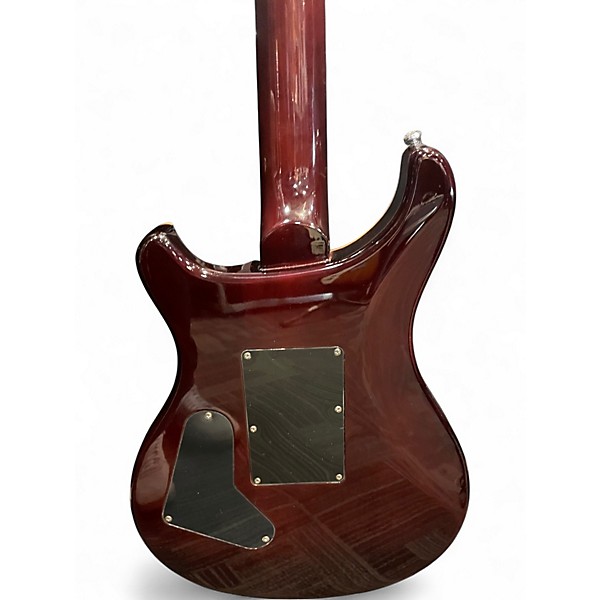 Used PRS SE Custom 24 Floyd Sunburst Solid Body Electric Guitar