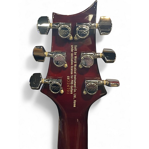 Used PRS SE Custom 24 Floyd Sunburst Solid Body Electric Guitar