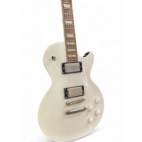 Used Epiphone LES PAUL MUSE Pearl White Solid Body Electric Guitar
