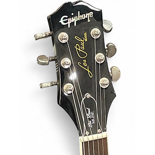 Used Epiphone LES PAUL MUSE Pearl White Solid Body Electric Guitar