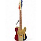 Used Fender BUCK OWENS TELECASTER Red White and Blue Sparkle Solid Body Electric Guitar thumbnail