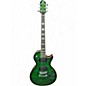 Used Zemaitis Z22QQ GREEN BURST Solid Body Electric Guitar