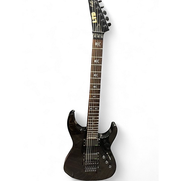 Used ESP KH602 Kirk Hammett Signature Black Solid Body Electric Guitar