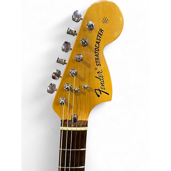 Used Fender 70S PLAYER STRAT Natural Solid Body Electric Guitar