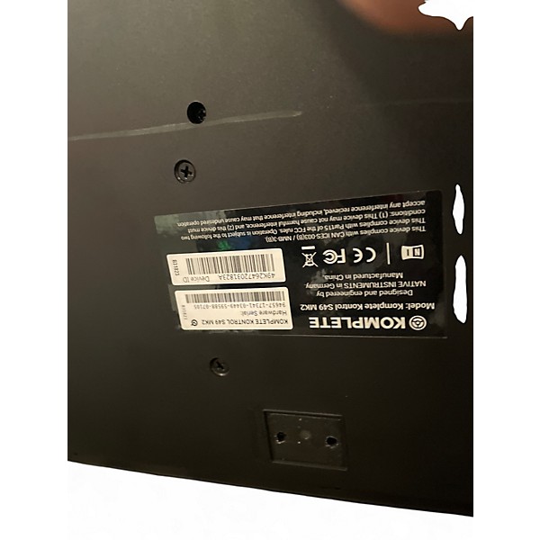 Used Native Instruments Komplete Kontrol S49 MK2 MIDI Controller