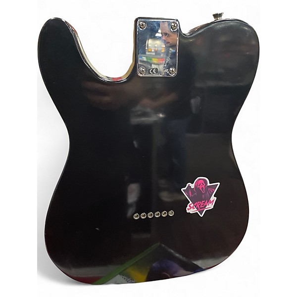 Used Fender Standard Telecaster Black w/ Custom Pickguard Solid Body Electric Guitar