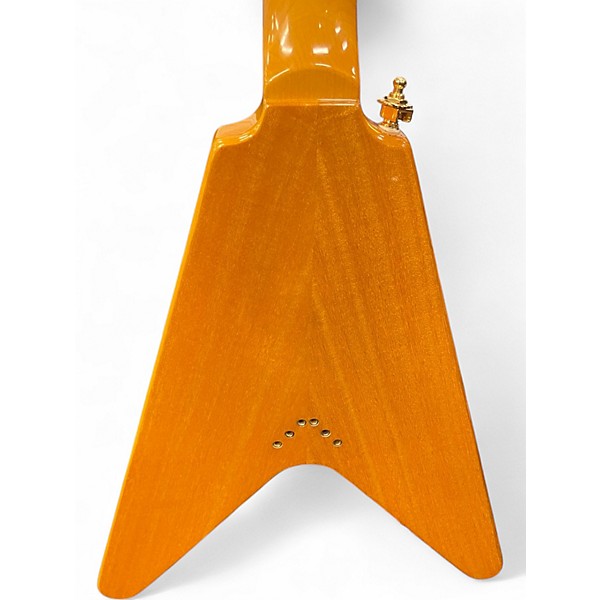 Used Epiphone 1958 Korina Flying V AGED NATURAL Solid Body Electric Guitar