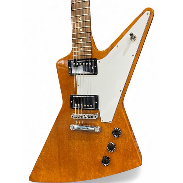 Used 2022 Gibson Explorer Natural Solid Body Electric Guitar
