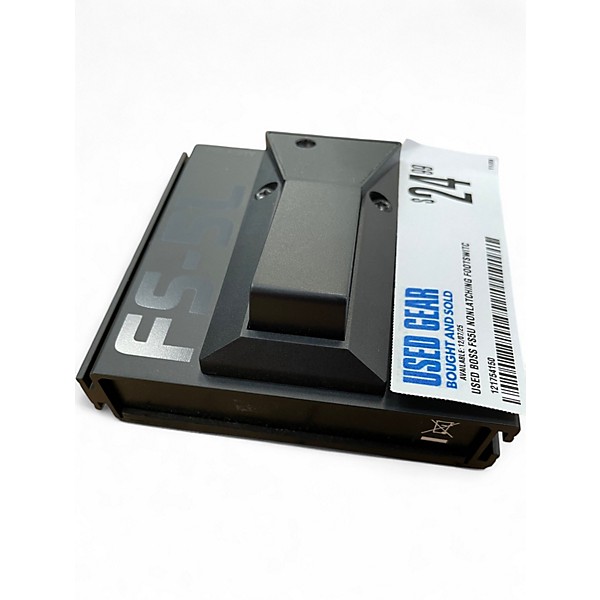 Used BOSS FS5L Latching Footswitch Sustain Pedal