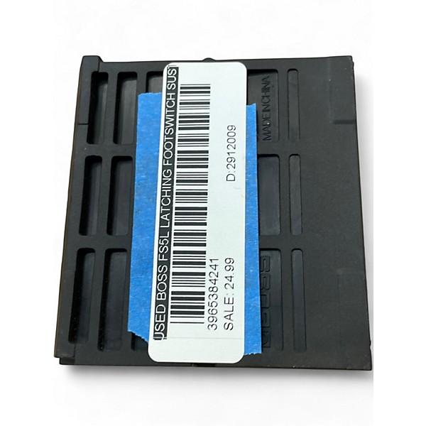 Used BOSS FS5L Latching Footswitch Sustain Pedal