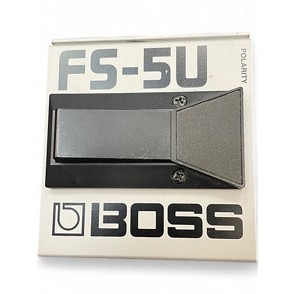 Used BOSS FS5L Latching Footswitch Sustain Pedal