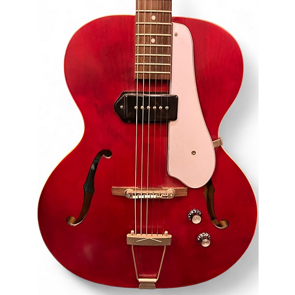 Used Epiphone CENTURY E422T RED Hollow Body Electric Guitar