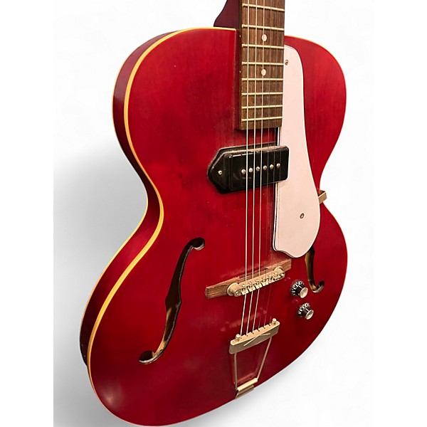 Used Epiphone CENTURY E422T RED Hollow Body Electric Guitar