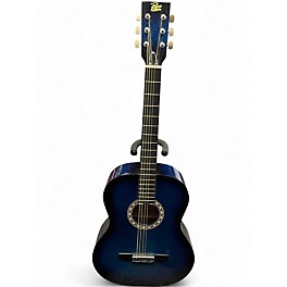 Used Rogue S0-069 Blue Acoustic Guitar