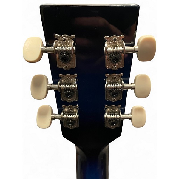 Used Rogue S0-069 Blue Acoustic Guitar